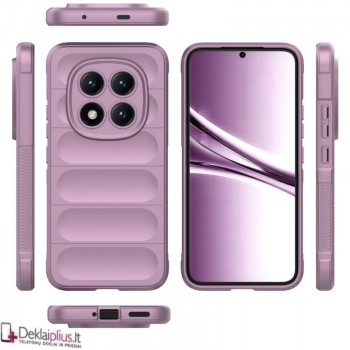 Magic Shield guminis dėklas - violetinis (Xiaomi Redmi Note 15 Pro Plus/Poco M8 Pro 5G)